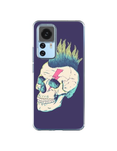 Coque Xiaomi 12T/12T Pro Tête de mort Punk - Victor Vercesi