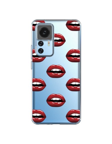 Xiaomi 12T/12T Pro Case Lips Red Clear - Yohan B.