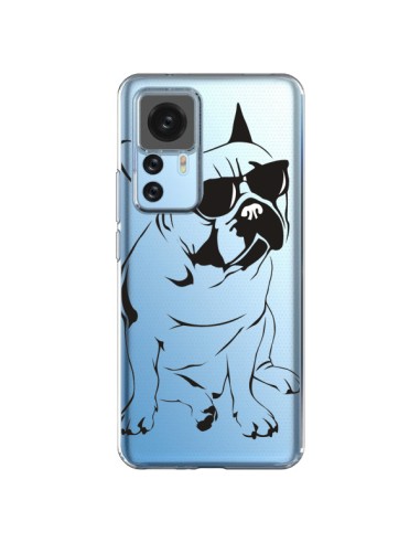 Cover Xiaomi 12T/12T Pro Bulldog Cane Trasparente - Yohan B.