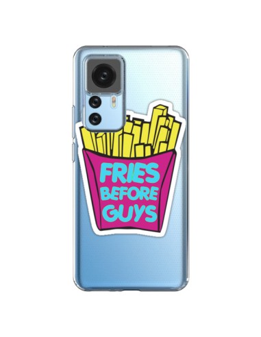 Coque Xiaomi 12T/12T Pro Fries Before Guys Transparente - Yohan B.