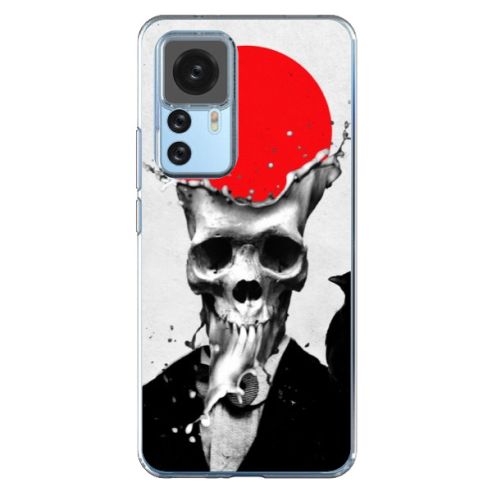 Coque Xiaomi 12T/12T Pro Splash Skull Tête de Mort - Ali Gulec