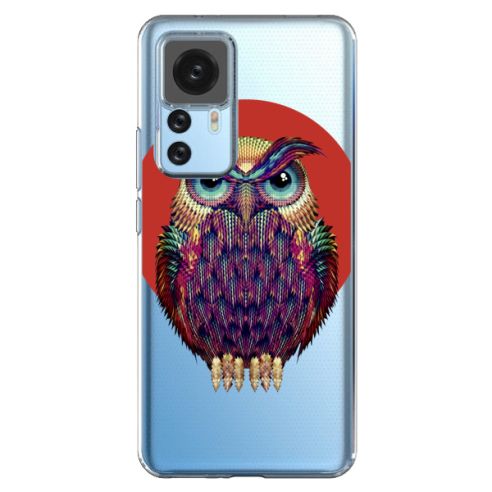 Cover Xiaomi 12T/12T Pro Gufo Hibou Trasparente- Ali Gulec