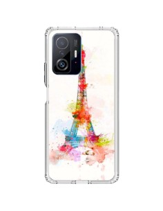 Xiaomi 11T / 11T Pro Case Paris Tour Eiffel Muticolor - Asano Yamazaki
