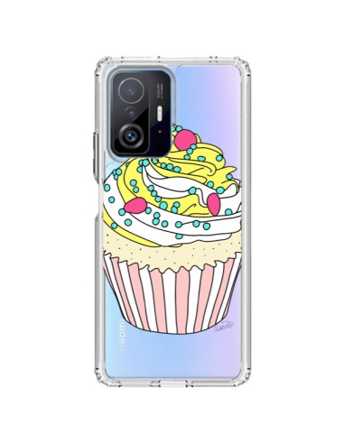Cover Xiaomi 11T / 11T Pro Cupcake Dolce Trasparente - Asano Yamazaki