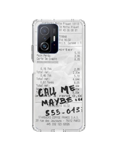 Coque Xiaomi 11T / 11T Pro Call me maybe - Benoit Bargeton