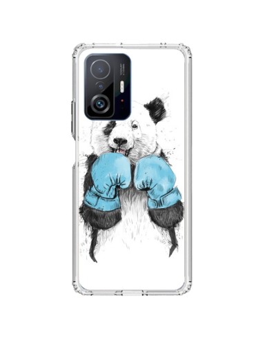 Coque Xiaomi 11T / 11T Pro Winner Panda Boxeur - Balazs Solti