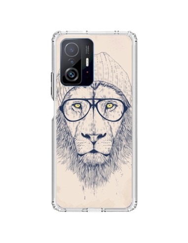 Coque Xiaomi 11T / 11T Pro Cool Lion Lunettes - Balazs Solti