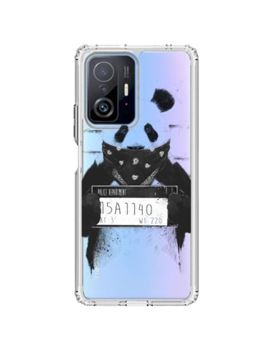 Coque Xiaomi 11T / 11T Pro Bad Panda Transparente - Balazs Solti