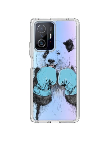 Coque Xiaomi 11T / 11T Pro Winner Panda Gagnant Transparente - Balazs Solti