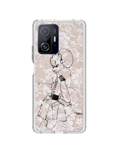 Xiaomi 11T / 11T Pro Case Draft Girl Lace Fashion - Cécile