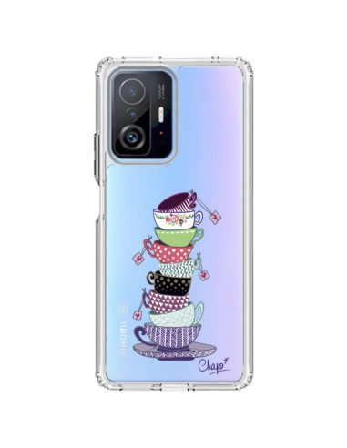 Coque Xiaomi 11T / 11T Pro Tasses de The Transparente - Chapo