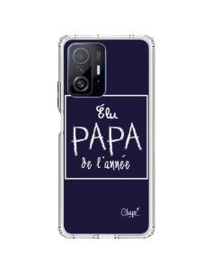 Coque Xiaomi 11T / 11T Pro Elu Papa de l'Année Bleu Marine - Chapo