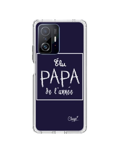 Coque Xiaomi 11T / 11T Pro Elu Papa de l'Année Bleu Marine - Chapo