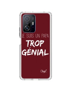 Xiaomi 11T / 11T Pro Case I’m a Genius Dad Red Bordeaux - Chapo