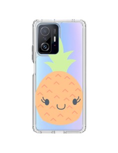 Xiaomi 11T / 11T Pro Case Pineapple Fruit Clear - Claudia Ramos