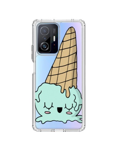 Xiaomi 11T / 11T Pro Case Ice cream Summer Overthrown Clear - Claudia Ramos