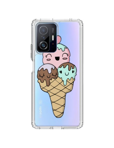 Cover Xiaomi 11T / 11T Pro Gelato Estate Ciliegia Trasparente - Claudia Ramos