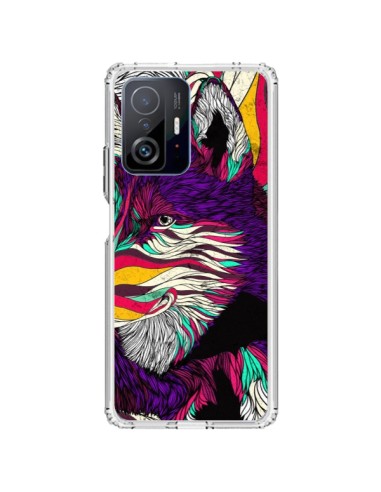 Xiaomi 11T / 11T Pro Case Husky Wolfdog Colorful - Danny Ivan