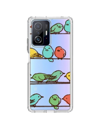 Coque Xiaomi 11T / 11T Pro Oiseaux Birds Transparente - Eric Fan