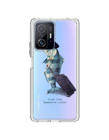 Coque Xiaomi 11T / 11T Pro Pilot Fish Poisson Pilote Transparente - Eric Fan