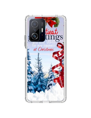 Xiaomi 11T / 11T Pro Case Best wishes Merry Christmas - Eleaxart