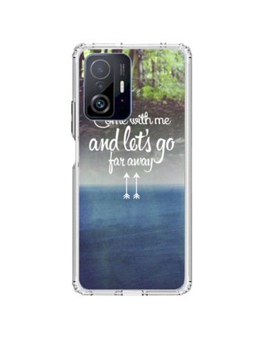 Coque Xiaomi 11T / 11T Pro Let's Go Far Away Forest Foret - Eleaxart