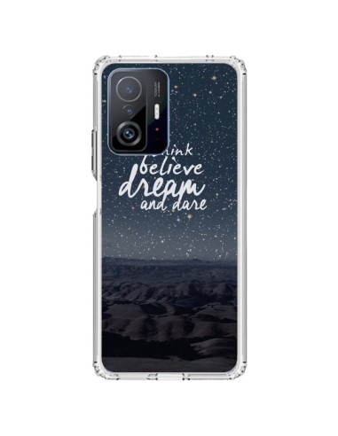 Cover Xiaomi 11T / 11T Pro Think believe dream and dare Sogni - Eleaxart