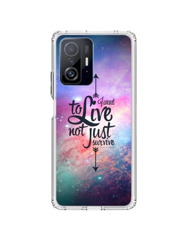 Coque Xiaomi 11T / 11T Pro I want to live Je veux vivre - Eleaxart