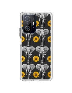 Coque Xiaomi 11T / 11T Pro Elephant Tournesol - Eleaxart