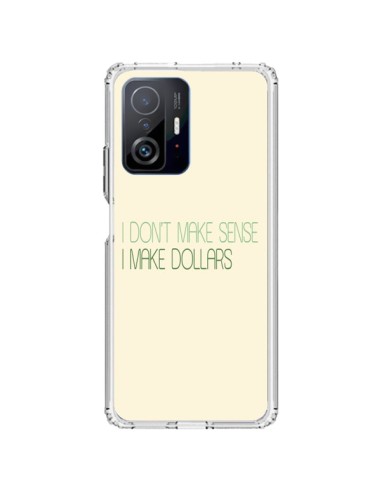 Xiaomi 11T / 11T Pro Case I don't make sense, I make Dollars, beige - Shop Gasoline