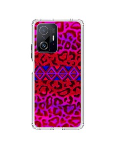 Cover Xiaomi 11T / 11T Pro Tribal Leopardo Rosso - Ebi Emporium