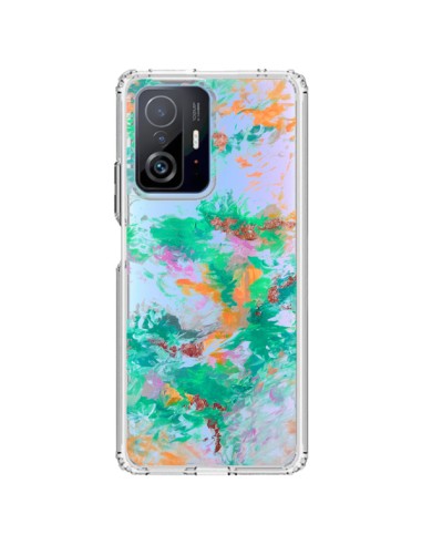 Xiaomi 11T / 11T Pro Case Mermaid Flowers Clear - Ebi Emporium