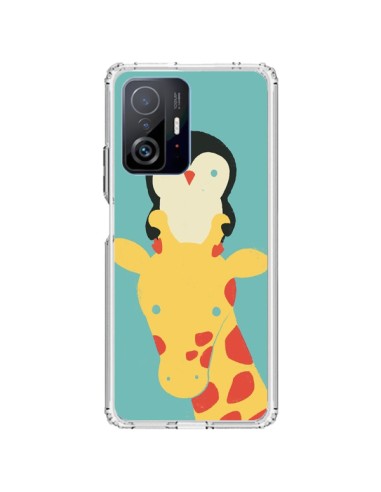 Cover Xiaomi 11T / 11T Pro Giraffa Pinguino Better View - Jay Fleck