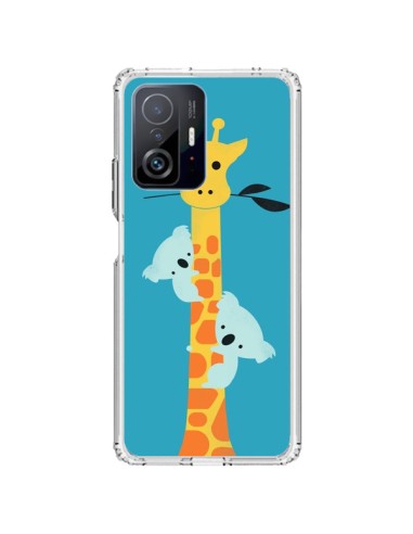 Coque Xiaomi 11T / 11T Pro Koala Girafe Arbre - Jay Fleck