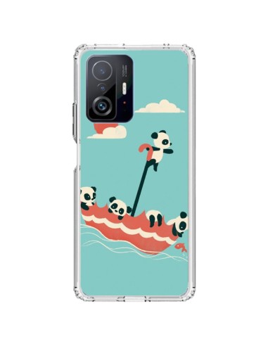 Xiaomi 11T / 11T Pro Case Umbrella floating Panda - Jay Fleck