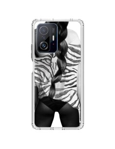 Coque Xiaomi 11T / 11T Pro Femme Zebre - Jenny Liz Rome