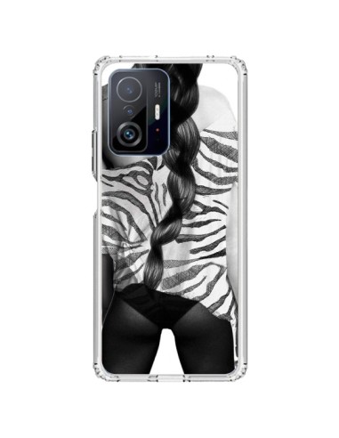 Cover Xiaomi 11T / 11T Pro Donna Zebra - Jenny Liz Rome