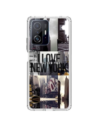 Cover Xiaomi 11T / 11T Pro I Love New Yorck City Nero - Javier Martinez