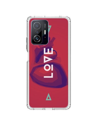 Coque Xiaomi 11T / 11T Pro Love Coeur Triangle Amour - Javier Martinez