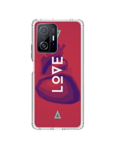 Cover Xiaomi 11T / 11T Pro Amore Cuore Triagolo - Javier Martinez