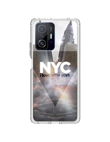 Coque Xiaomi 11T / 11T Pro I Love New York City Gris - Javier Martinez