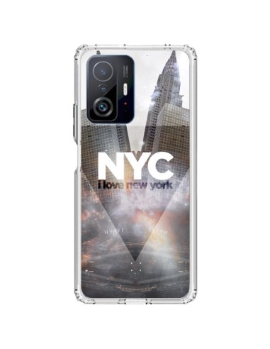 Xiaomi 11T / 11T Pro Case I Love New York City Grey - Javier Martinez