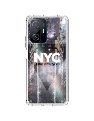 Xiaomi 11T / 11T Pro Case I Love New York City Purple - Javier Martinez