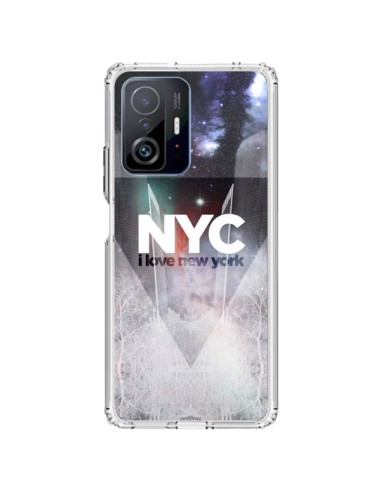 Xiaomi 11T / 11T Pro Case I Love New York City Blue - Javier Martinez