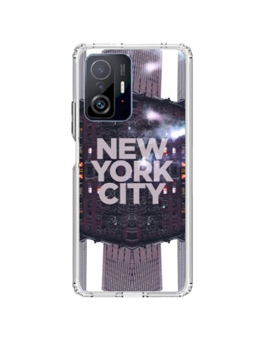 Coque Xiaomi 11T / 11T Pro New York City Violet - Javier Martinez