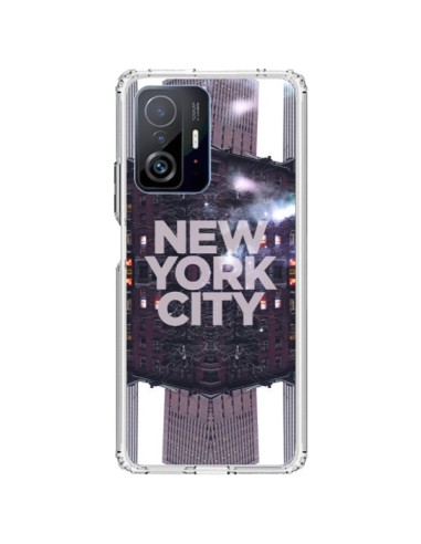 Xiaomi 11T / 11T Pro Case New York City Purple - Javier Martinez