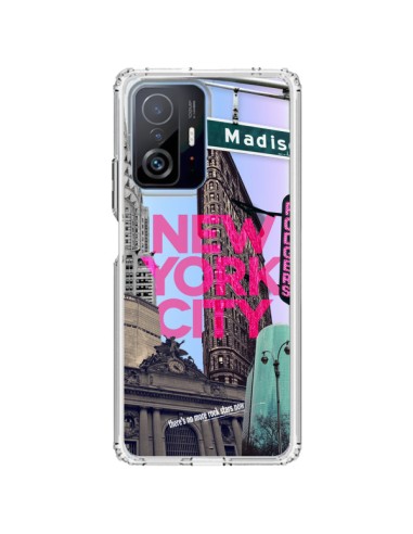 Coque Xiaomi 11T / 11T Pro New Yorck City NYC Transparente - Javier Martinez