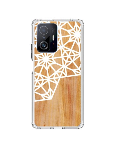 Xiaomi 11T / 11T Pro Case Frozen Stars Wood Aztec Tribal - Jenny Mhairi