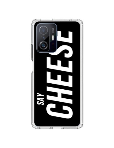 Coque Xiaomi 11T / 11T Pro Say Cheese Smile Noir - Jonathan Perez