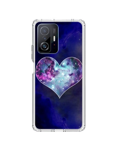 Coque Xiaomi 11T / 11T Pro Nebula Heart Coeur Galaxie - Jonathan Perez